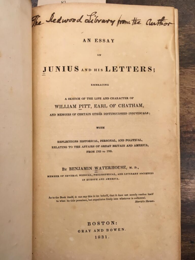 An Essay on Junius and his Letters