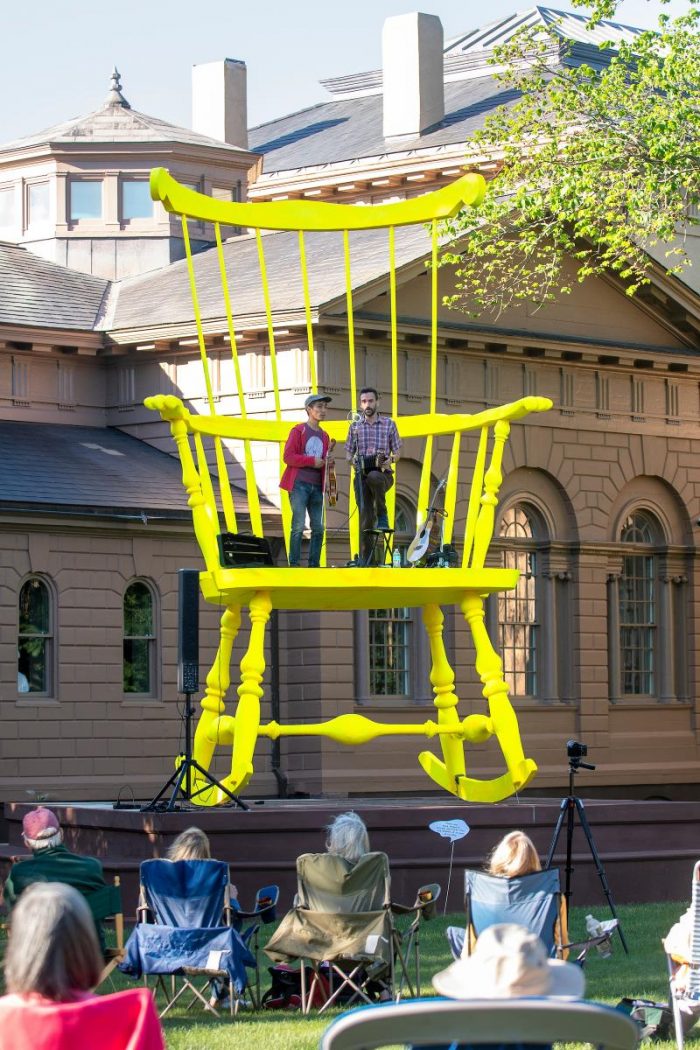 Doug Fitch Then and Now Tales From the Big Chair Redwood Library