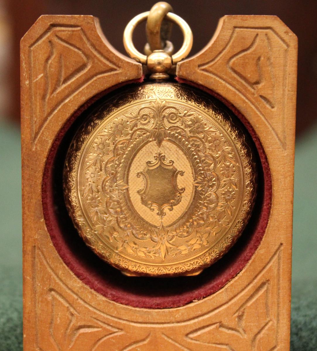 From the Vault Swiss 19th Century Pocket Watch Redwood Library