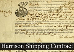 Harrison Shipping Contract