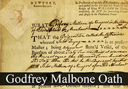 Godfrey Malbone Oath