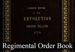 Regimental Order Book